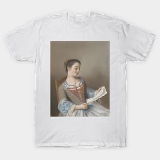 Jean-Etienne Liotard - La Liseuse  1746 T-Shirt